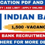 Indian Bank Recruitment 2025