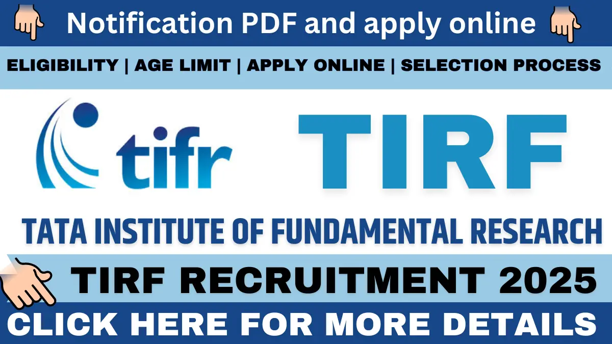 TIFR Recruitment 2025