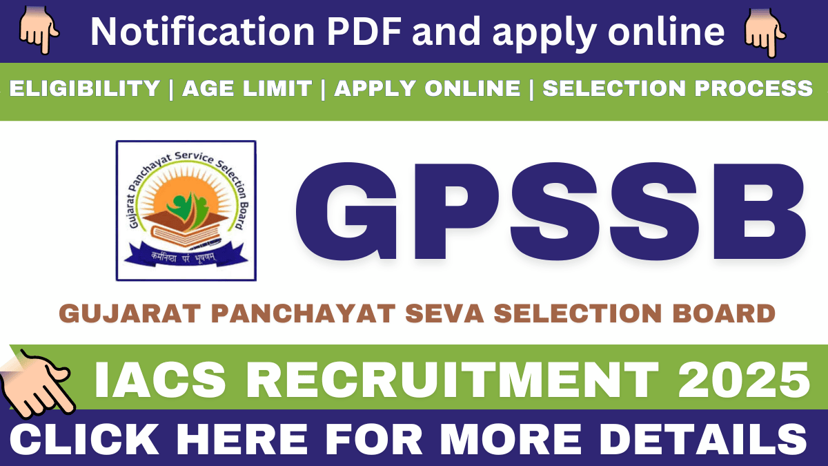 GPSSB Recruitment 2025