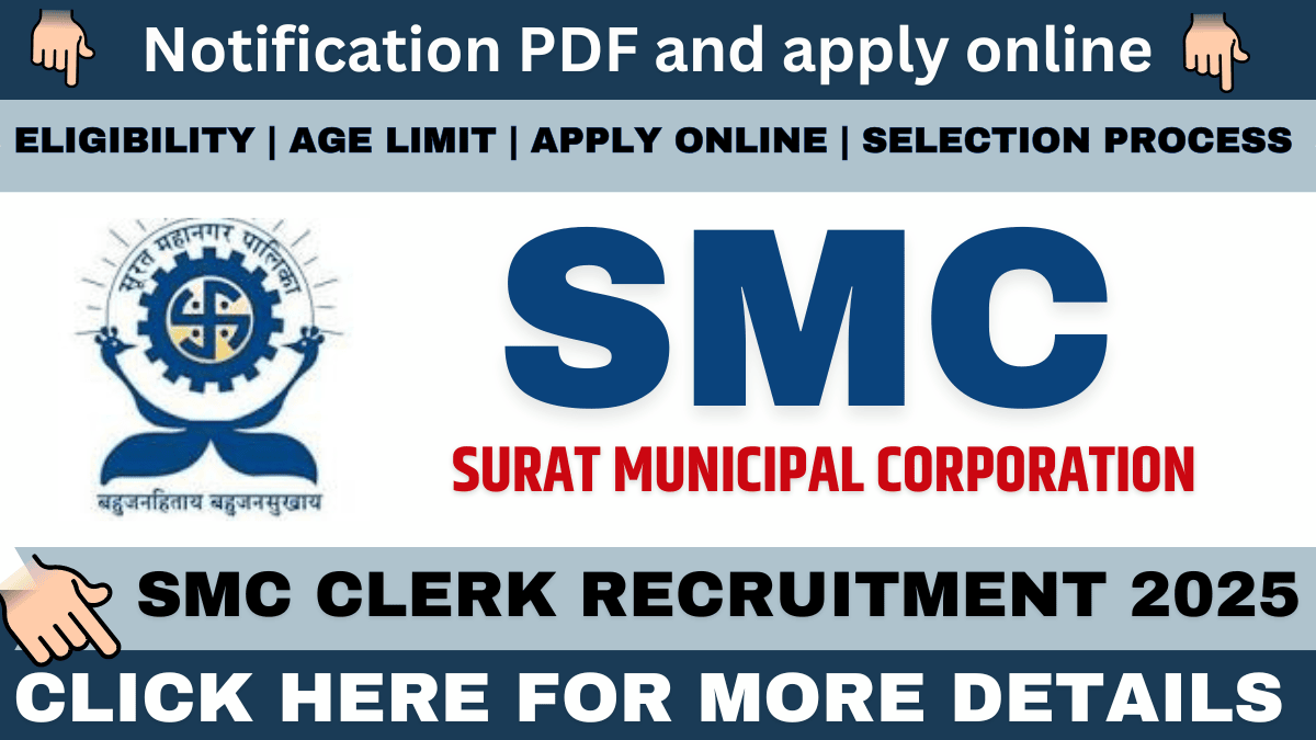 SMC Clerk Recruitment 2025