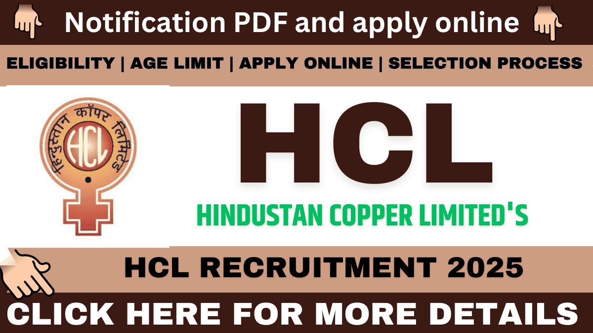 HCL Recruitment 2025