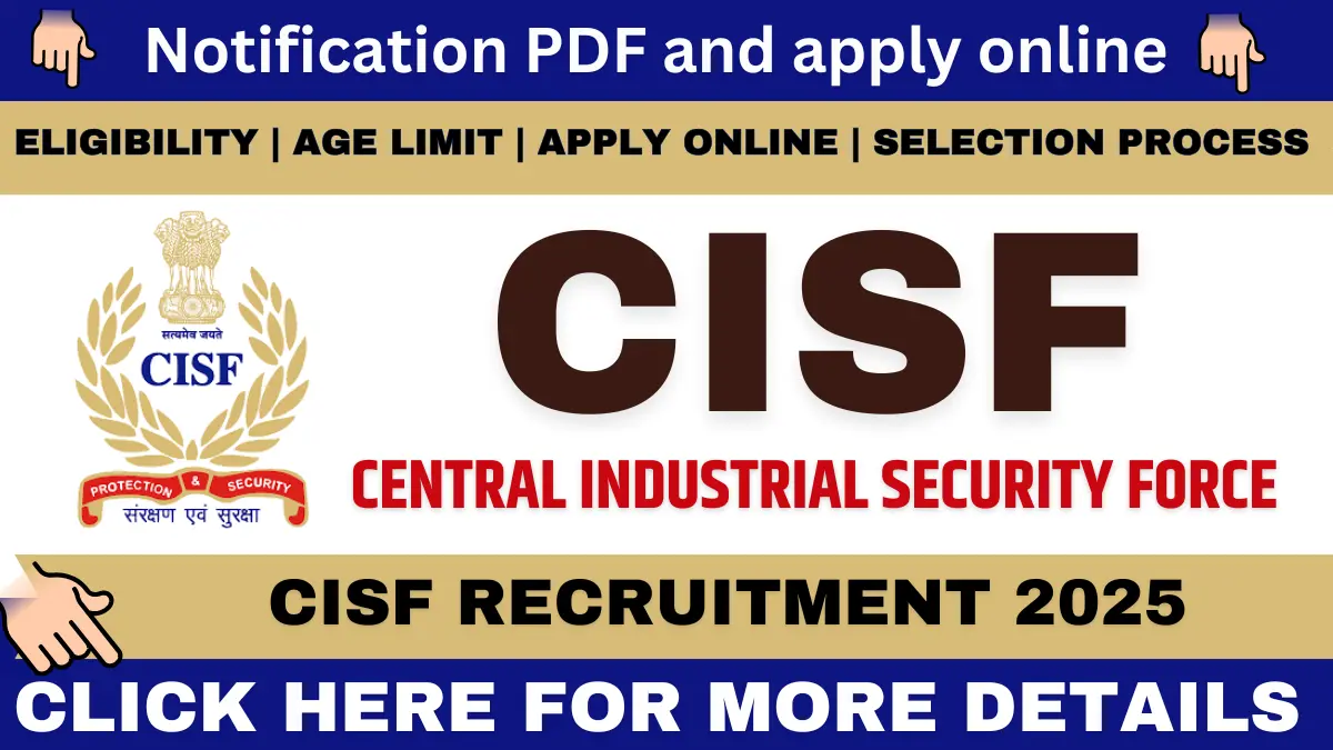 CISF Recruitment 2025