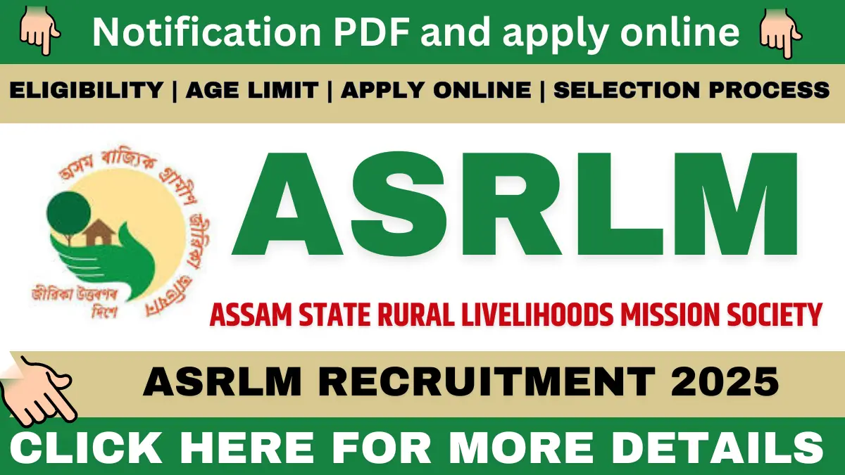 ASRLMS Recruitment 2025