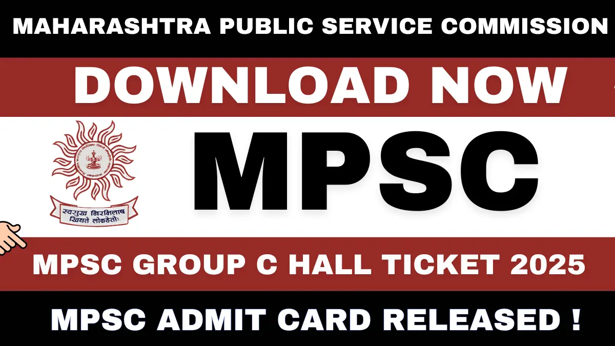 MPSC Group C Admit Card