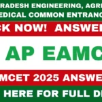 AP EAMCET 2025 Answer Key