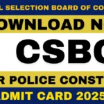 Bihar Police Constable Admit Card 2025