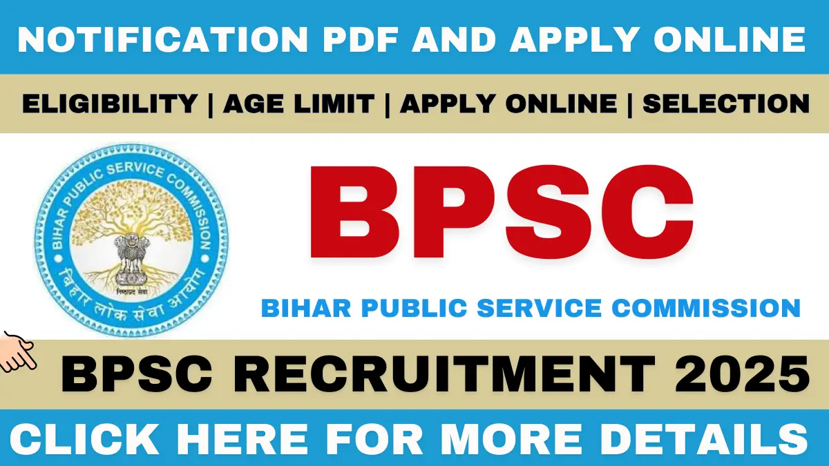 BPSC Recruitment 2025