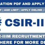 CSIR IIIM