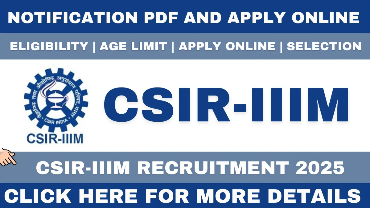 CSIR IIIM