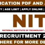 NIT Jamshedpur Non-Teaching Recruitment 2025