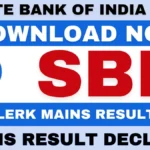 SBI Clerk Mains Result 2025