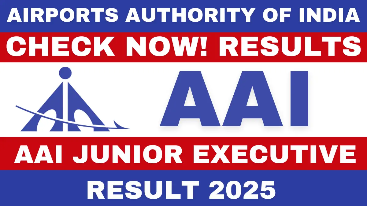 AAI Junior Executive Result 2025
