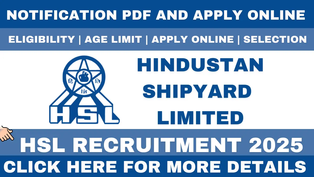 HSL Recruitment 2025