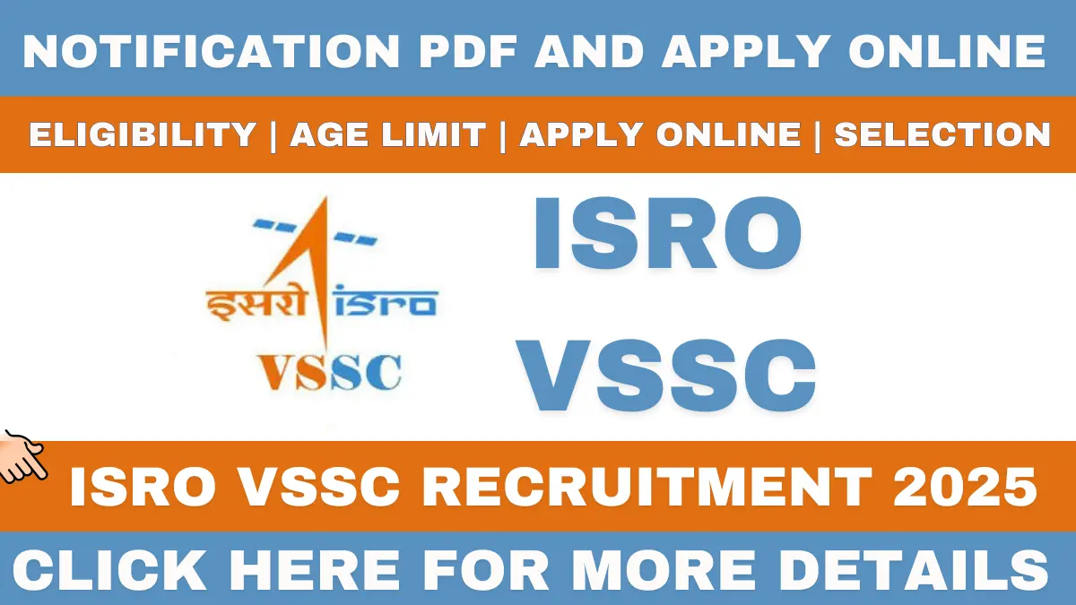 Vikram Sarabhai Space Centre Recruitment
