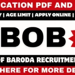 Bank of Baroda Recruitment 2025