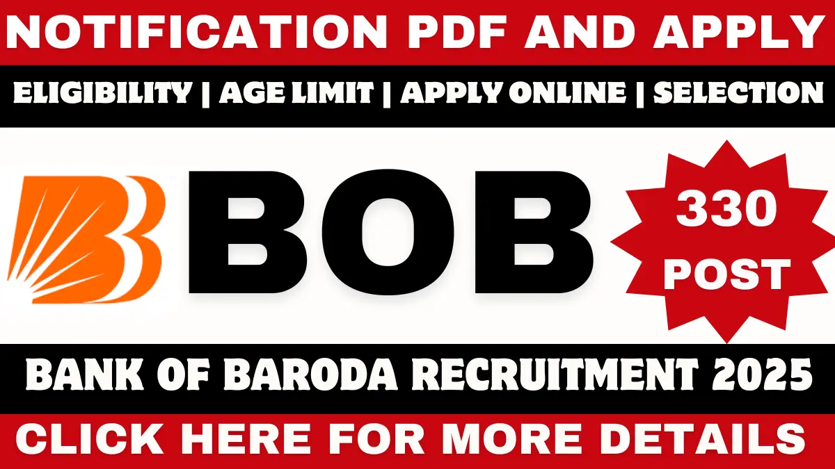 Bank of Baroda Recruitment 2025