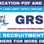 GRSE Recruitment 2025