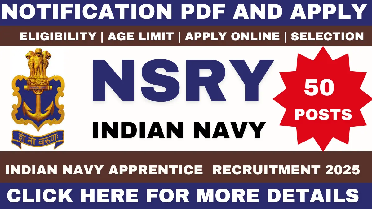 Indian Navy Apprentice Recruitment