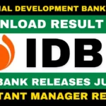 IDBI JAM Result 2025