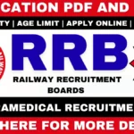 RRB Paramedical Recruitment 2025