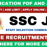 SSC JE Recruitment 2025