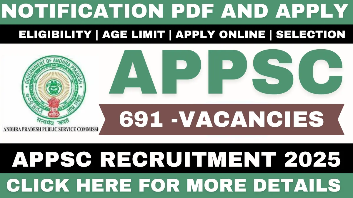 APPSC FBO Notification 2025