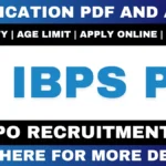 IBPS PO/MT Recruitment 2025
