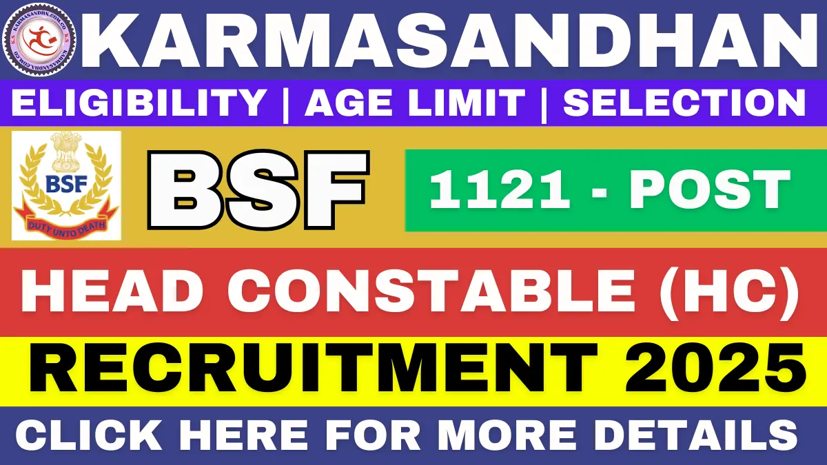 BSF Recruitment 2025