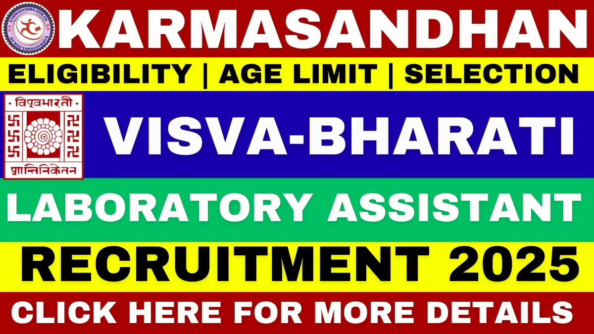 Visva-Bharati Recruitment 2025