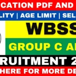 WBSSC Group C and D Recruitment 2025