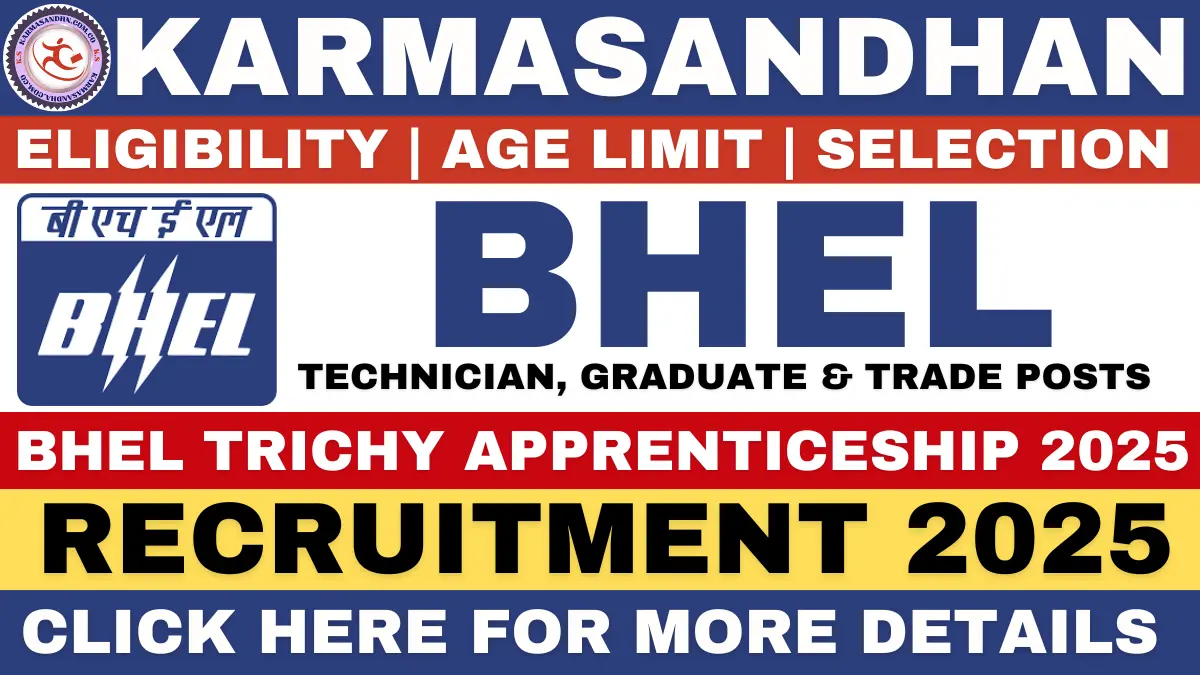 BHEL Apprentice Recruitment 2025