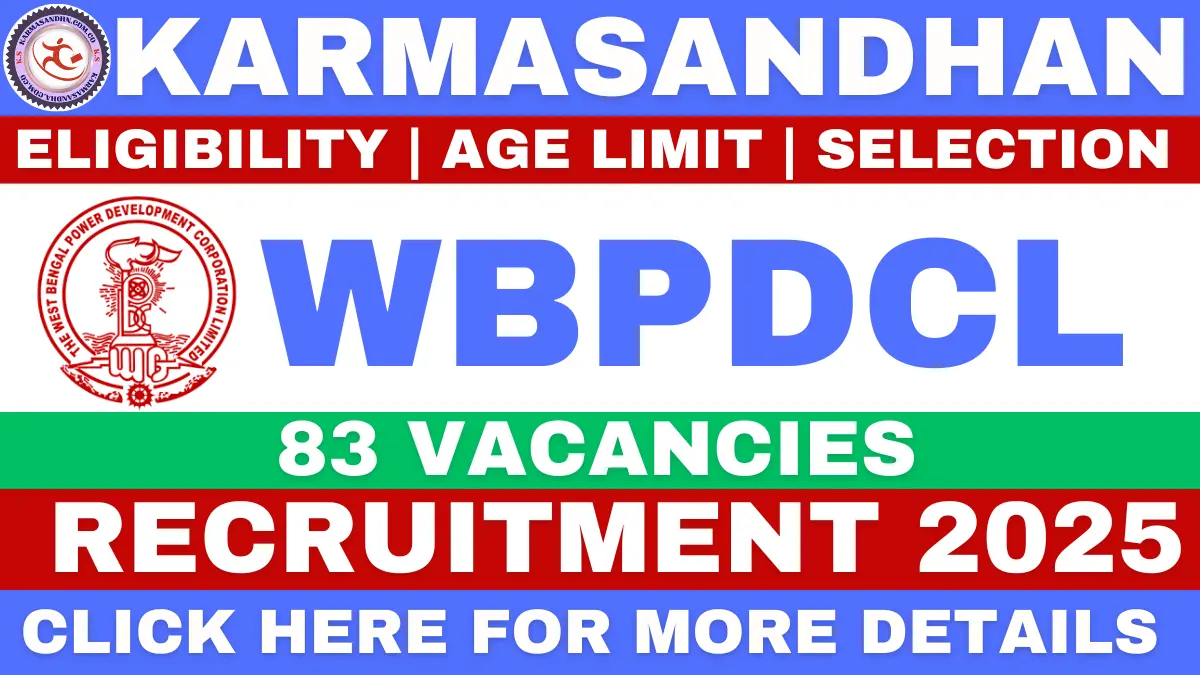 WBPDCL Recruitment 2025