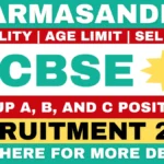 CBSE Recruitment 2025-26
