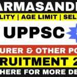 UPPSC Recruitment 2025