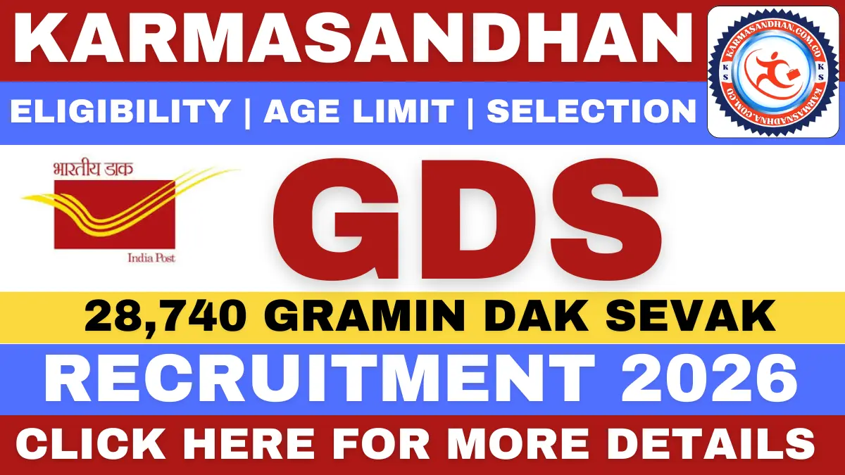 India Post GDS Recruitment 2026