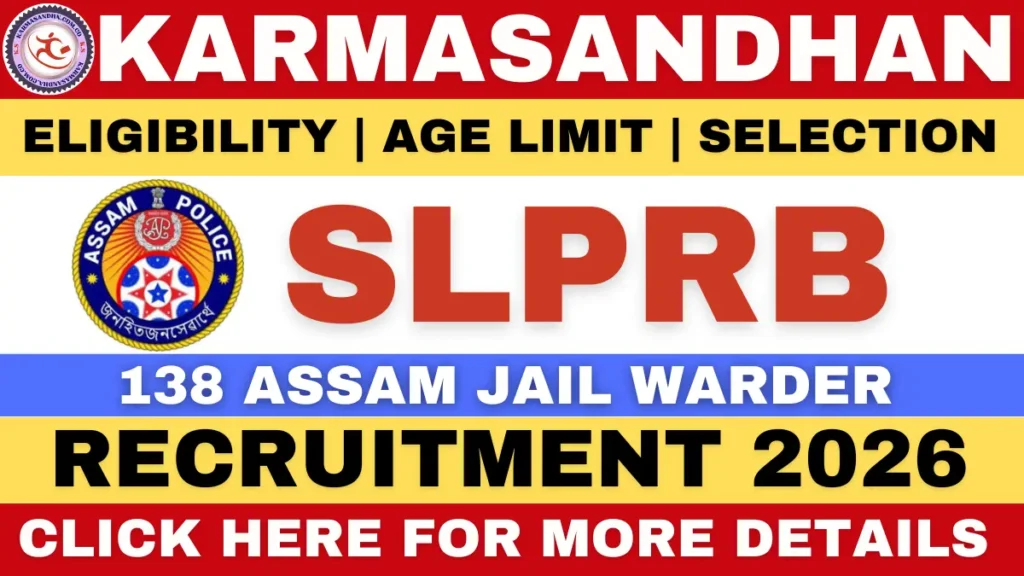 Assam Jail Warder Recruitment 2026