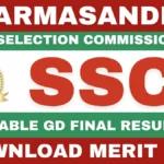 SSC GD Constable Final Result 2026