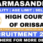High Court of Orissa Recruitment 2026
