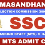 SSC MTS Admit Card 2026