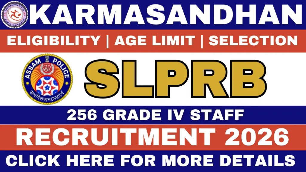 Assam Police Grade IV Recruitment 2026