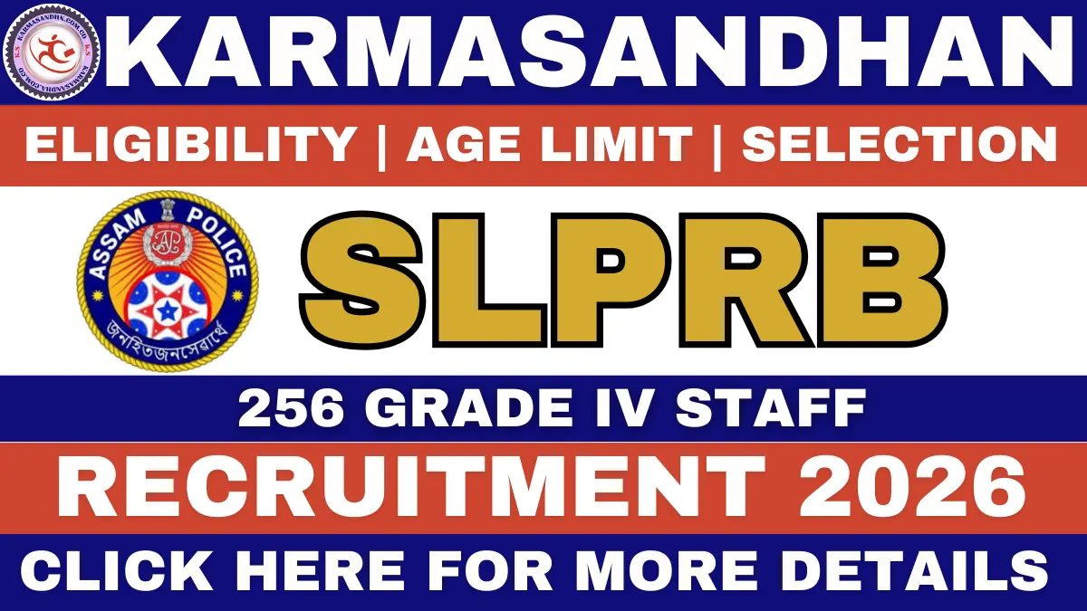 Assam Police Grade IV Recruitment 2026