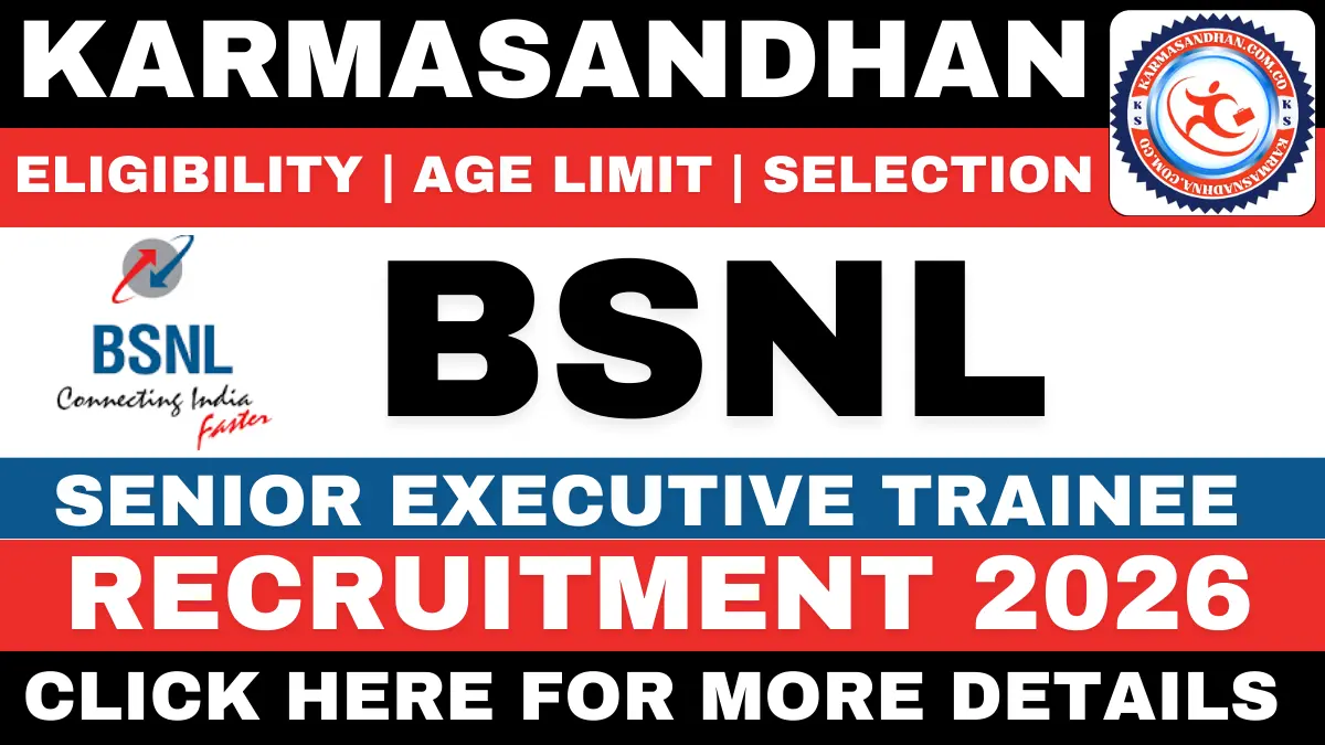 BSNL SET Recruitment 2026