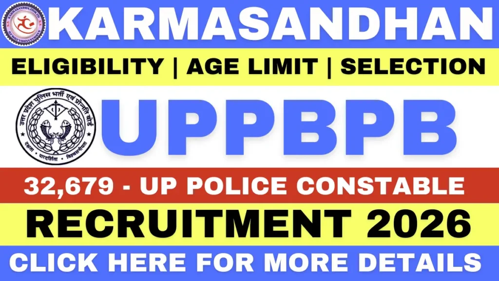 UP Police Constable Recruitment 2026