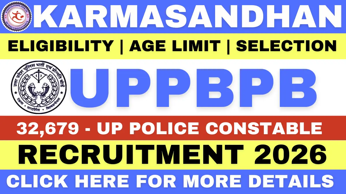UP Police Constable Recruitment 2026